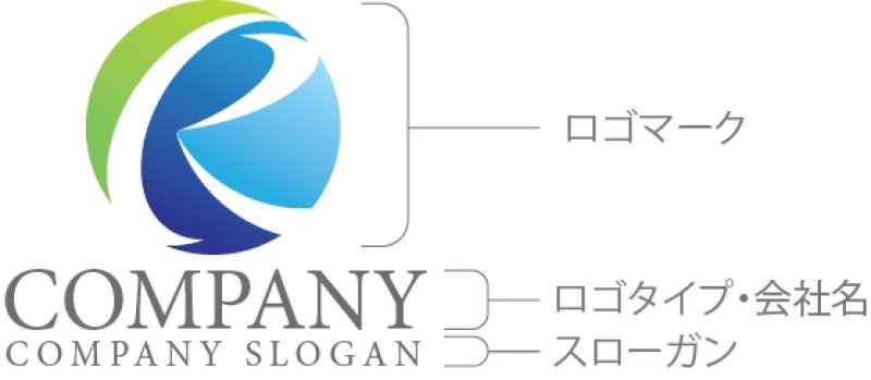 画像10: R・輪・曲線・アルファベット・ロゴ・マークデザイン5477 (10)