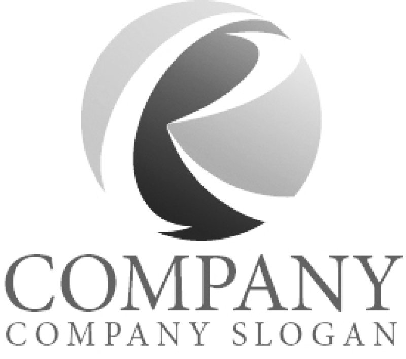 画像6: R・輪・曲線・アルファベット・ロゴ・マークデザイン5477 (6)