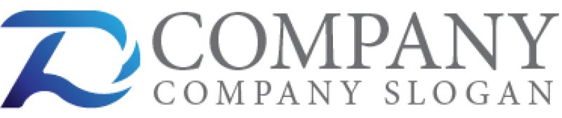 画像7: T・D・グラデーション・波・アルファベット・会社ロゴ・マークデザイン5483 (7)