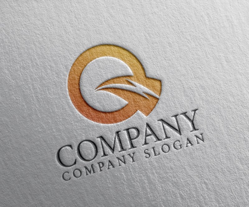 画像2: Q・電気・稲妻・グラデーション・アルファベット・ロゴ・マークデザイン5491 (2)