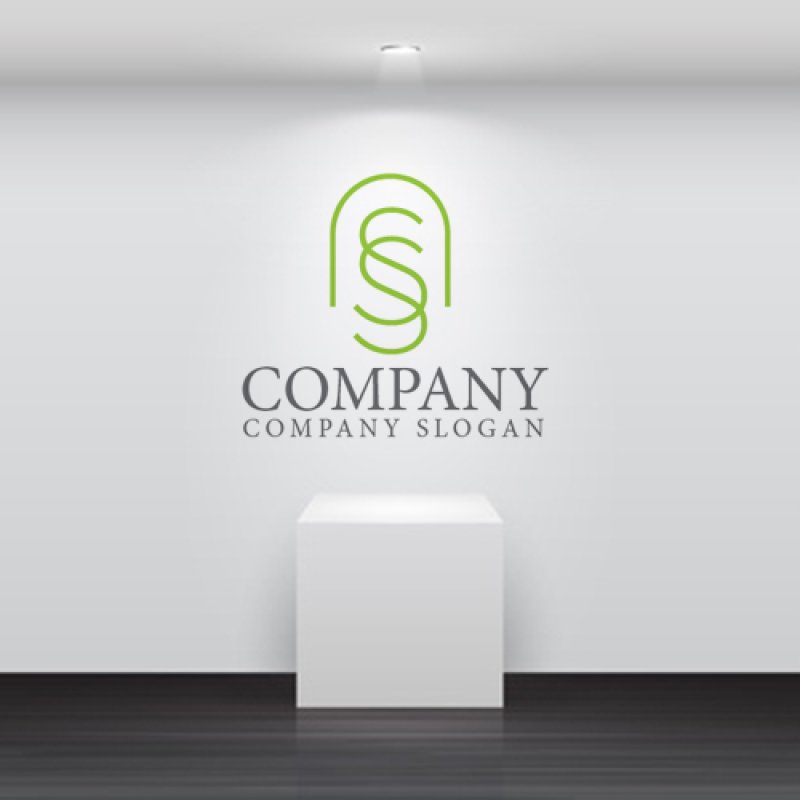 画像5: S・トンネル・アルファベット・ロゴ・マークデザイン5495 (5)