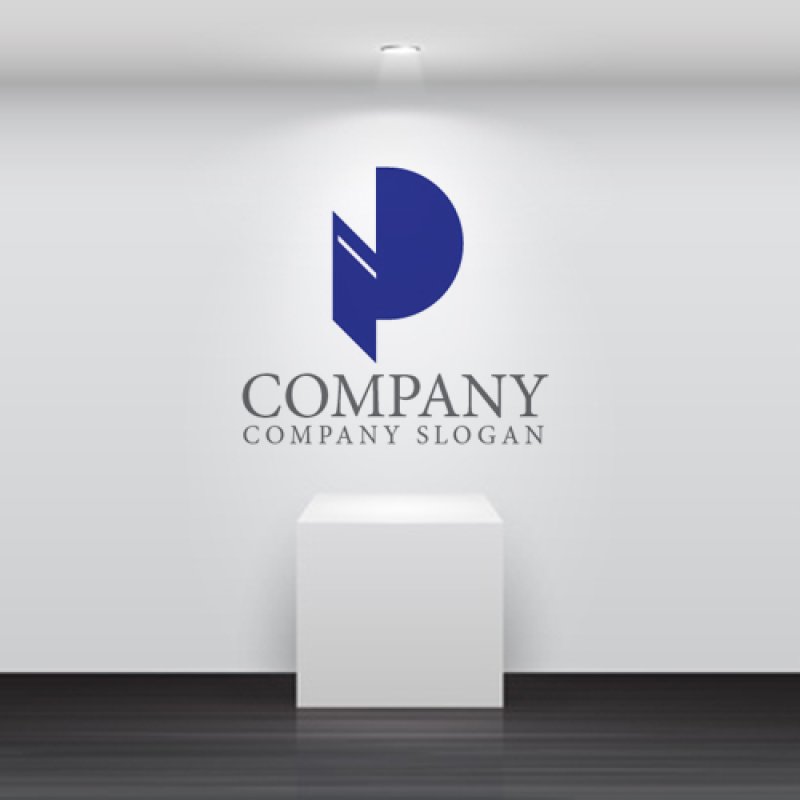 画像5: P・袋・パック・アルファベット・ロゴ・マークデザイン5501 (5)