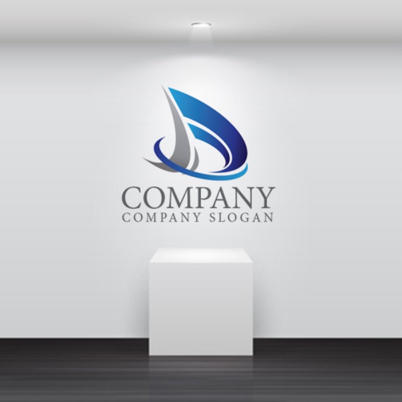 画像5: D・グラデーション・曲線・アルファベット・会社ロゴ・マークデザイン5503 (5)