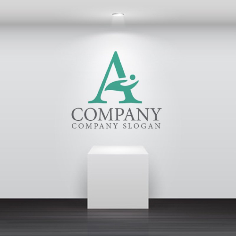 画像5: A・手・人・アルファベット・ロゴ・マークデザイン5510 (5)