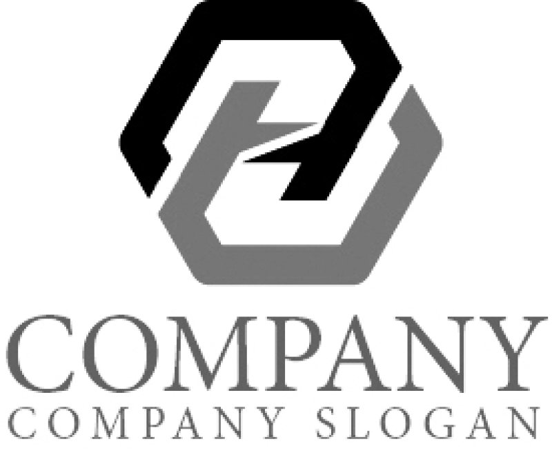 画像6: H・六角形・アルファベット・ロゴ・マークデザイン5516 (6)