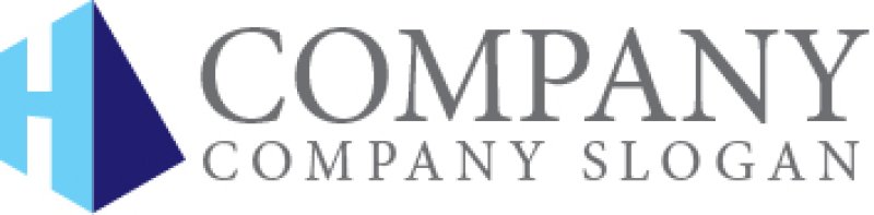 画像3: H・ビル・アルファベット・ロゴ・マークデザイン5546 (3)