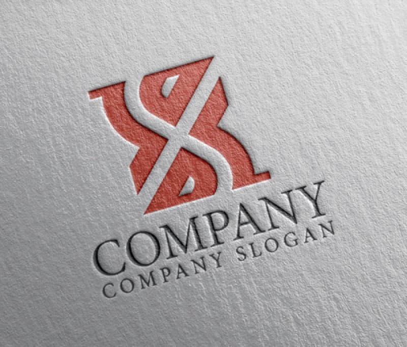 画像2: X・S・アルファベット・ロゴ・マークデザイン5550 (2)