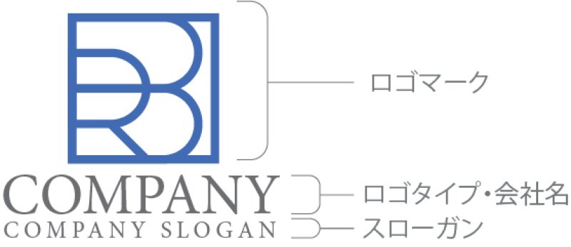 画像10: R・B・四角・アルファベット・ロゴ・マークデザイン5551 (10)