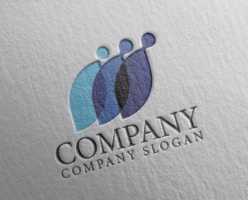 画像2: M・人・葉・アルファベット・ロゴ・マークデザイン5554 (2)