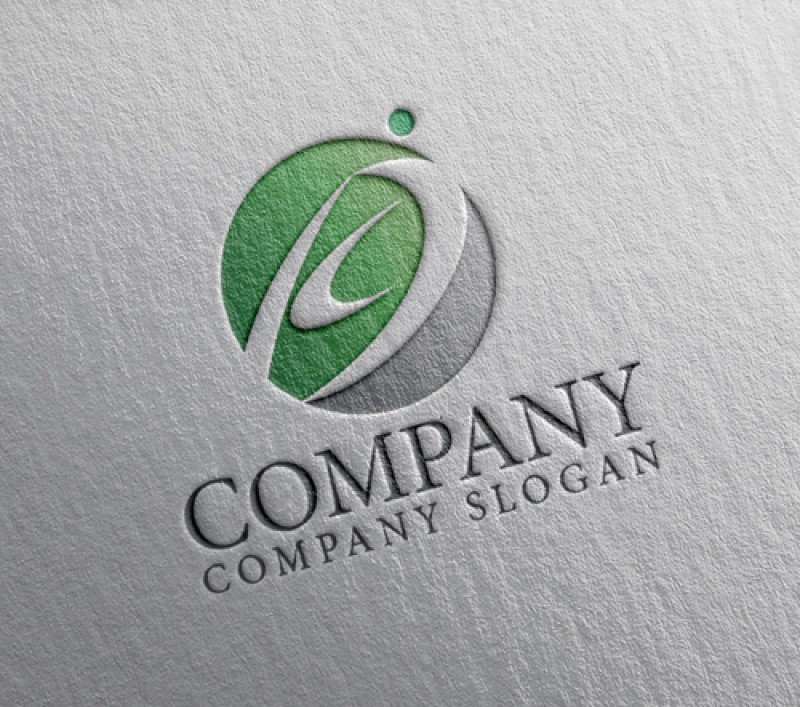 画像2: K・D・輪・グラデーション・曲線・アルファベット・会社ロゴ・マークデザイン5556 (2)