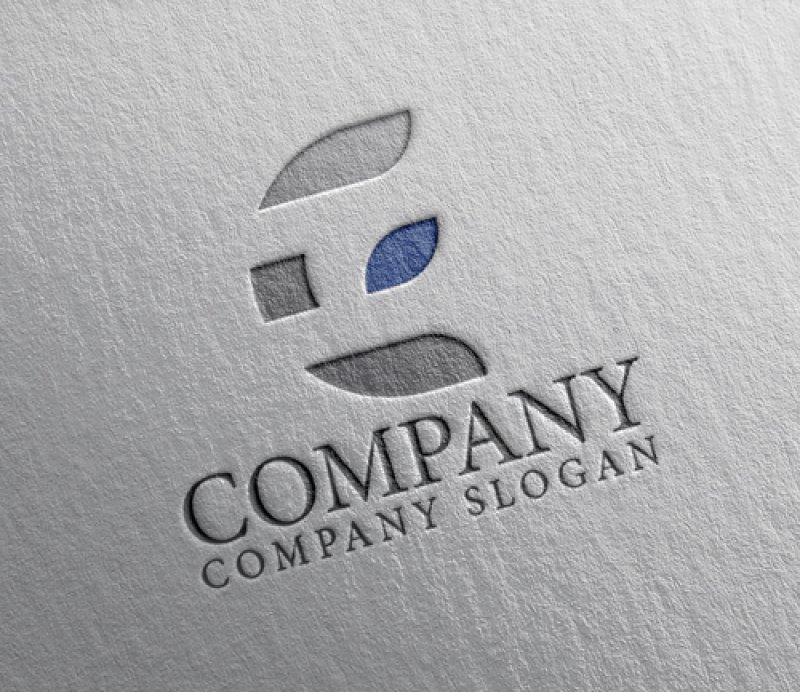 画像2: E・C・葉・アルファベット・ロゴ・マークデザイン5563 (2)