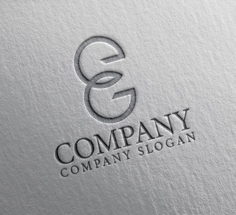 画像2: e・G・アルファベット・ロゴ・マークデザイン5566 (2)