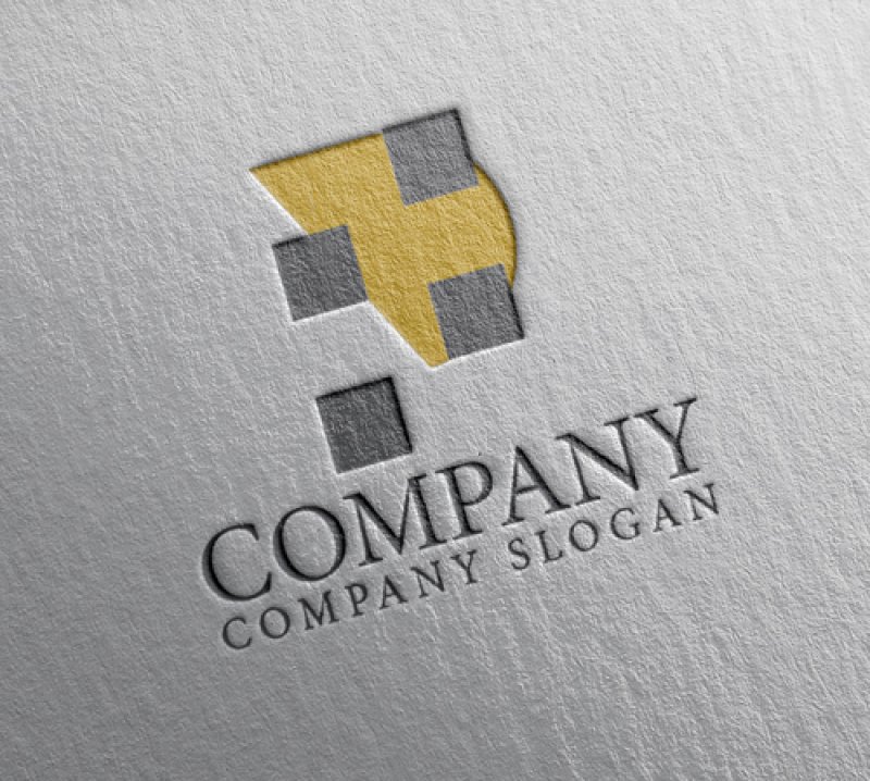 画像2: P・四角・アルファベット・ロゴ・マークデザイン5578 (2)