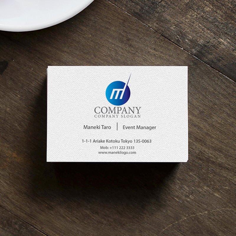 画像4: m・輪・グラデーション・上昇・アルファベット・会社ロゴ・マークデザイン5590 (4)