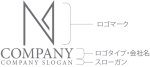 画像10: N・三角・Y・アルファベット・ロゴ・マークデザイン5591 (10)