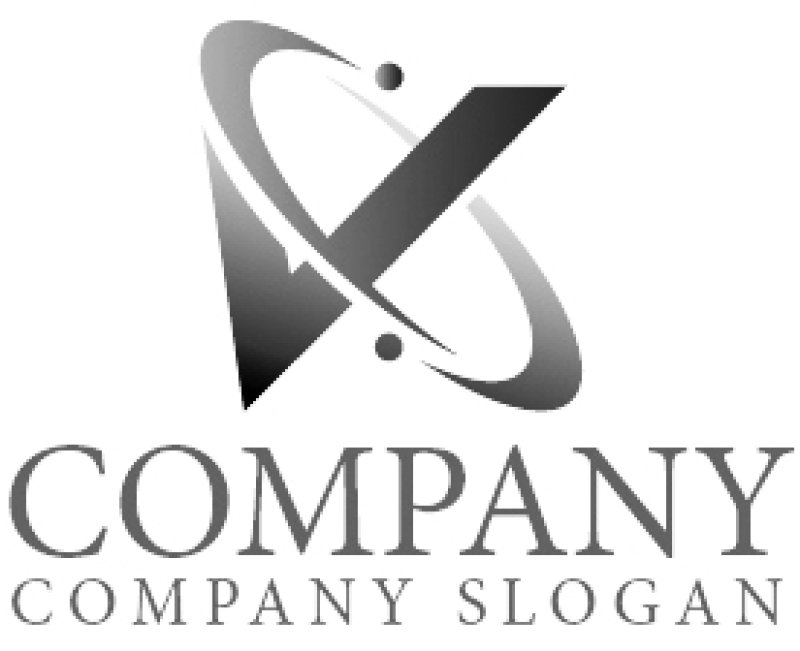 画像6: V・人・グラデーション・楕円・アルファベット・会社ロゴ・マークデザイン5597 (6)