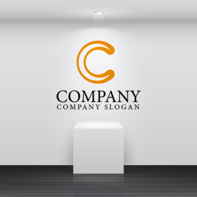 画像2: C・月・アルファベット・ロゴ・マークデザイン560 (2)