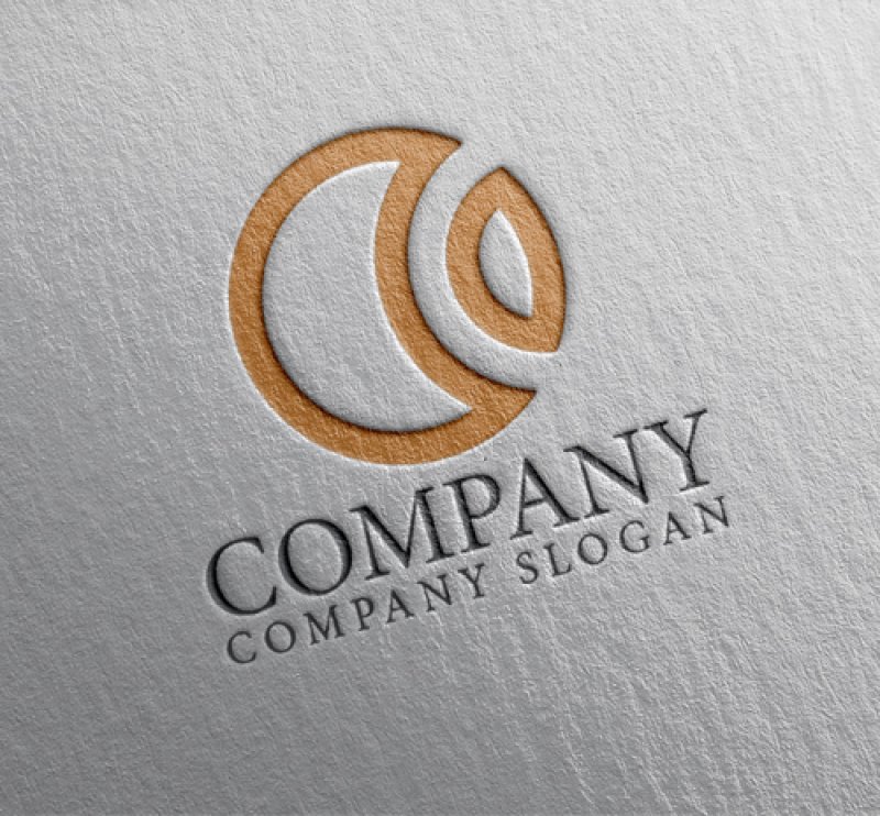 画像2: C・輪・シンプル・アルファベット・ロゴ・マークデザイン5610 (2)