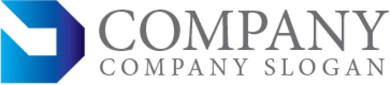 画像7: D・シンプル・グラデーション・アルファベット・会社ロゴ・マークデザイン5613 (7)