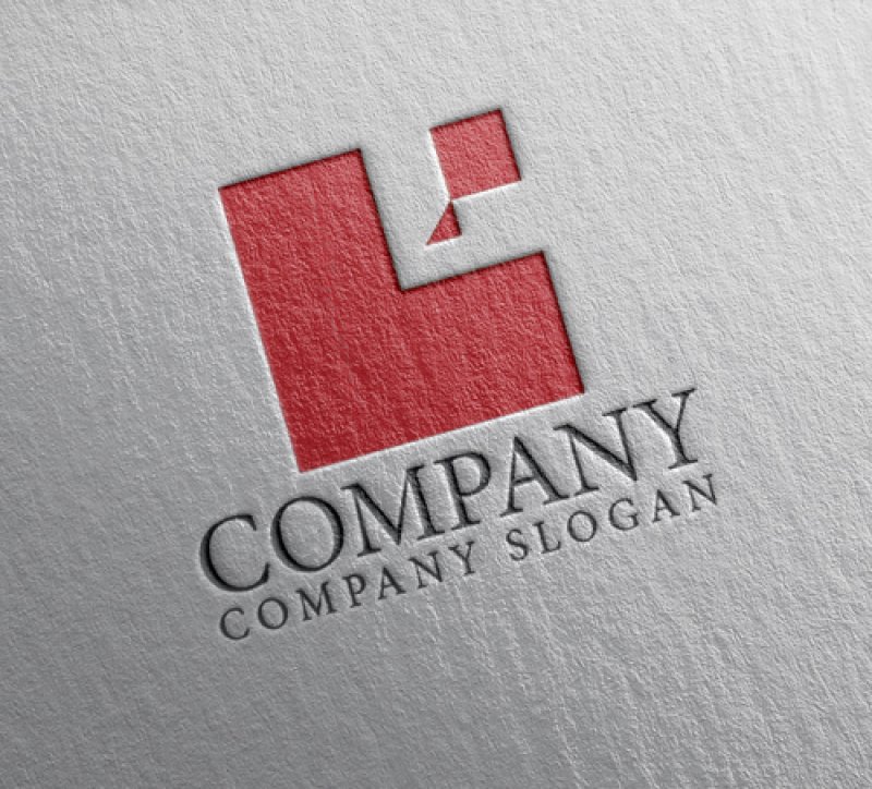 画像2: L・四角・上昇・アルファベット・ロゴ・マークデザイン5615 (2)