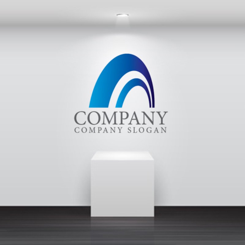 画像4: A・未来・グラデーション・アルファベット・会社ロゴ・マークデザイン5616 (4)