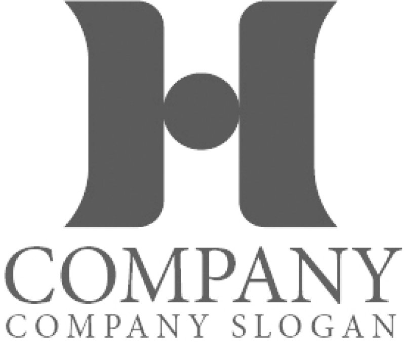 画像6: H・人・アルファベット・ロゴ・マークデザイン5622 (6)