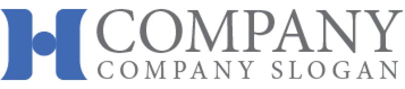 画像7: H・人・アルファベット・ロゴ・マークデザイン5622 (7)