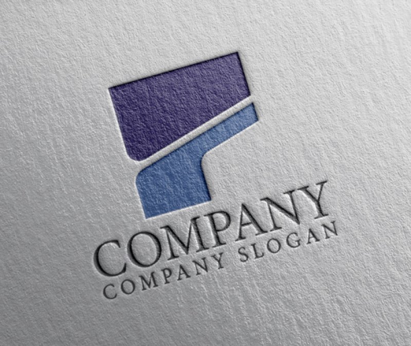 画像2: F・四角・上昇・アルファベット・ロゴ・マークデザイン5628 (2)