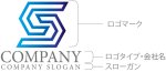 画像10: S・対称・グラデーション・アルファベット・会社ロゴ・マークデザイン5631 (10)