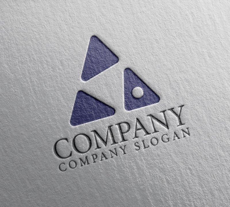 画像2: A・三角・集合・アルファベット・ロゴ・マークデザイン5633 (2)