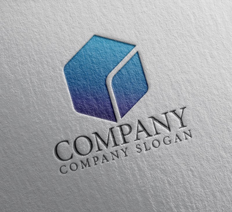 画像2: r・六角形・グラデーション・アルファベット・会社ロゴ・マークデザイン5634 (2)