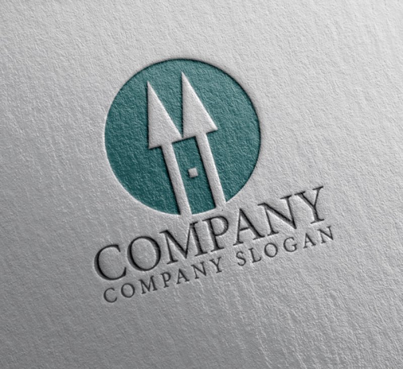 画像2: H・輪・矢印・上昇・アルファベット・ロゴ・マークデザイン5635 (2)
