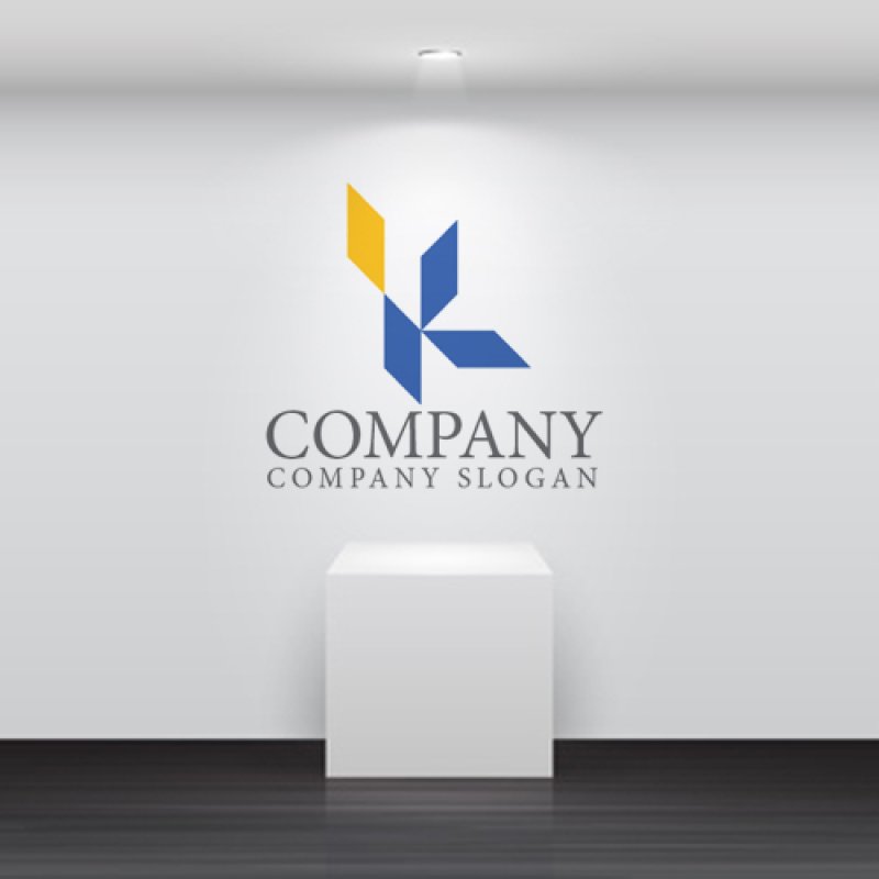 画像5: K・菱形・アルファベット・ロゴ・マークデザイン5638 (5)