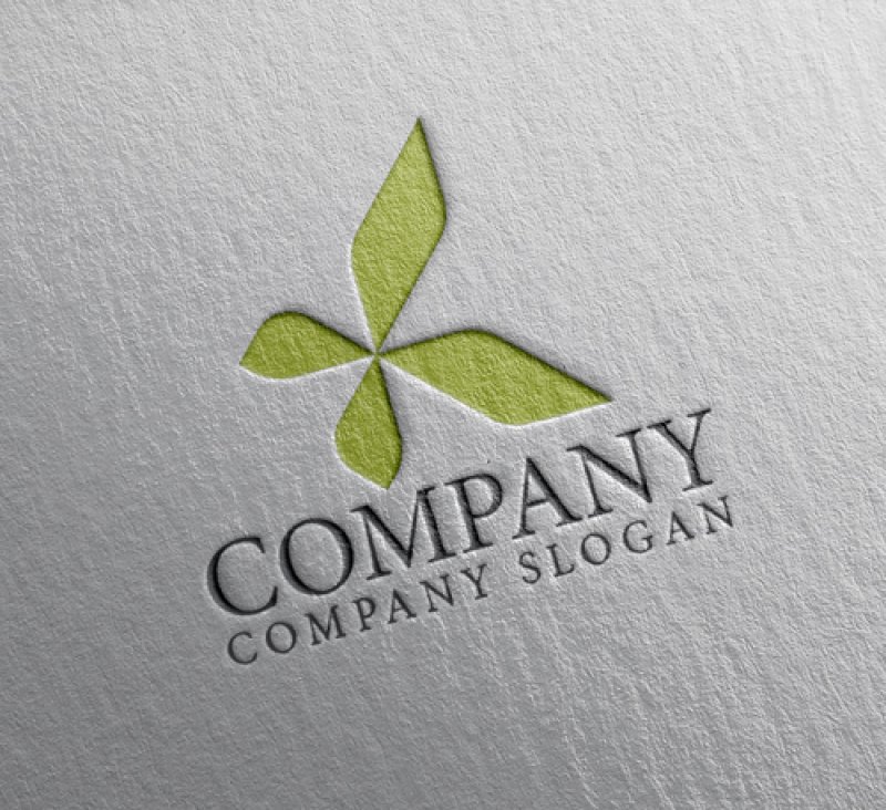 画像2: K・葉・アルファベット・ロゴ・マークデザイン5639 (2)