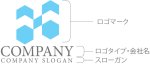 画像10: H・六角形・アルファベット・会社ロゴ・マークデザイン5643 (10)