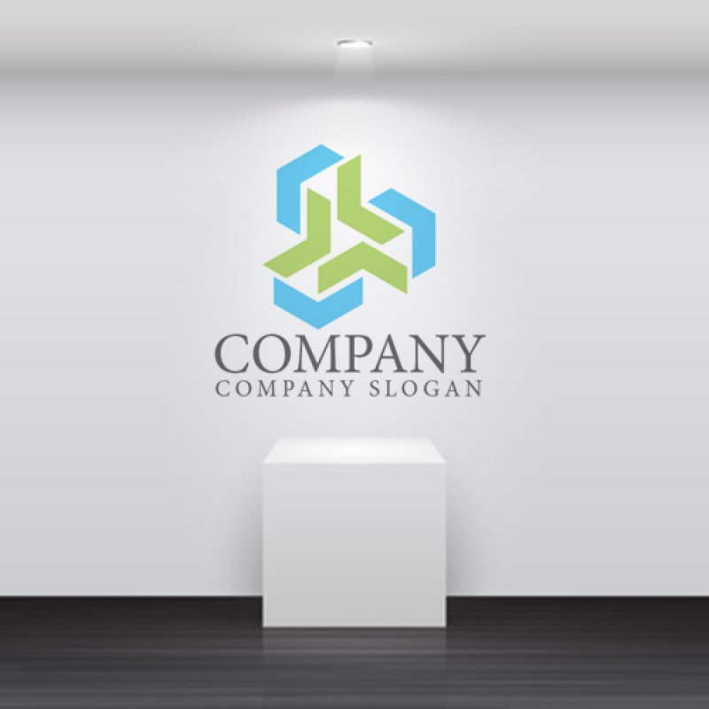 画像4: S・回転・アルファベット・ロゴ・マークデザイン5645 (4)