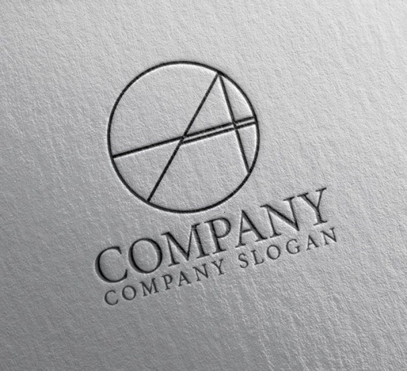 画像2: A・輪・アルファベット・ロゴ・マークデザイン5645 (2)