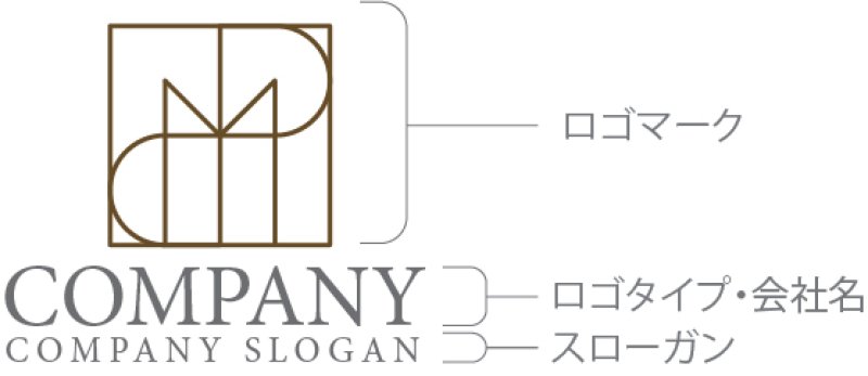 画像10: M・P・四角・アルファベット・ロゴ・マークデザイン5647 (10)