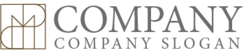 画像7: M・P・四角・アルファベット・ロゴ・マークデザイン5647 (7)