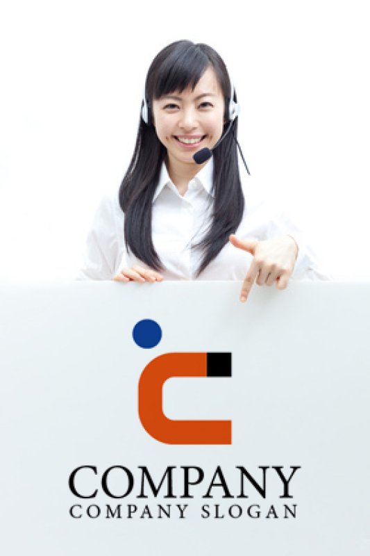 画像3: C・人・運転アルファベット・ロゴ・マークデザイン564 (3)