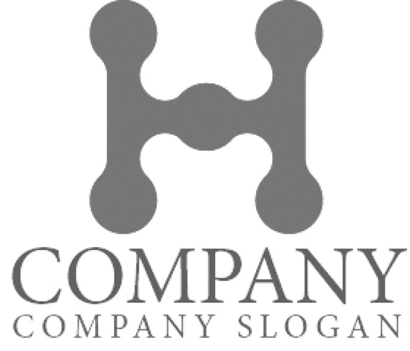 画像6: H・つながり・アルファベット・ロゴ・マークデザイン5650 (6)