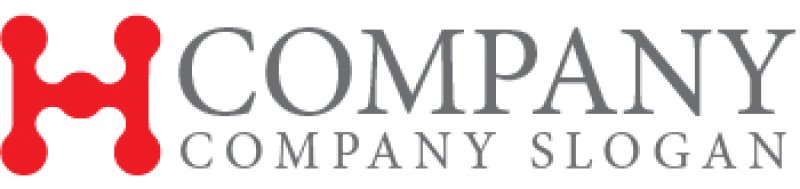 画像7: H・つながり・アルファベット・ロゴ・マークデザイン5650 (7)