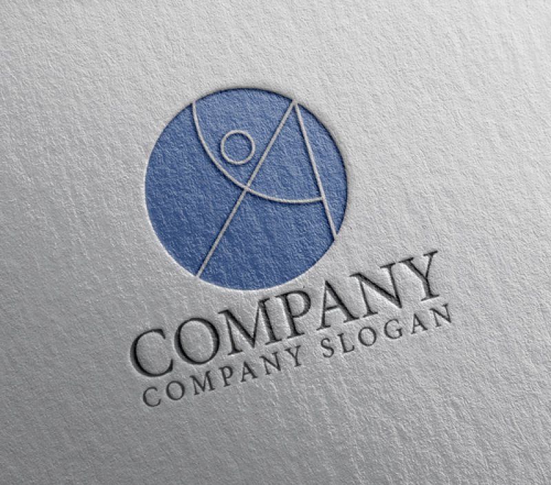 画像2: A・輪・人・アルファベット・ロゴ・マークデザイン5651 (2)