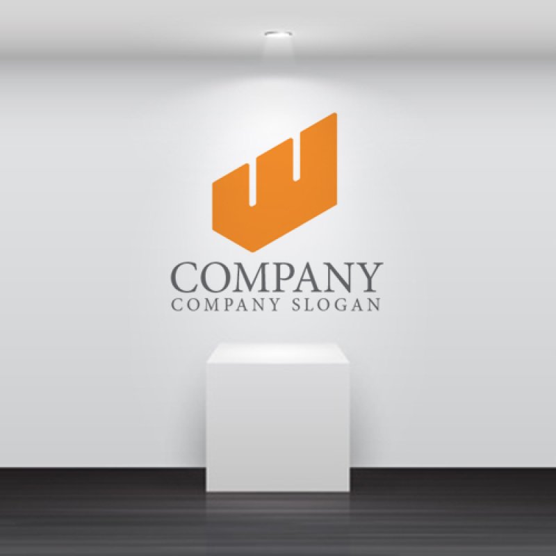 画像5: W・ビル・シンプル・アルファベット・ロゴ・マークデザイン5656 (5)