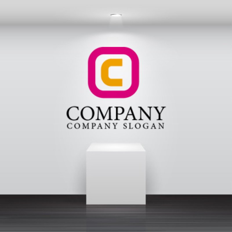 画像2: C・キー・アルファベットロゴ・マークデザイン565 (2)