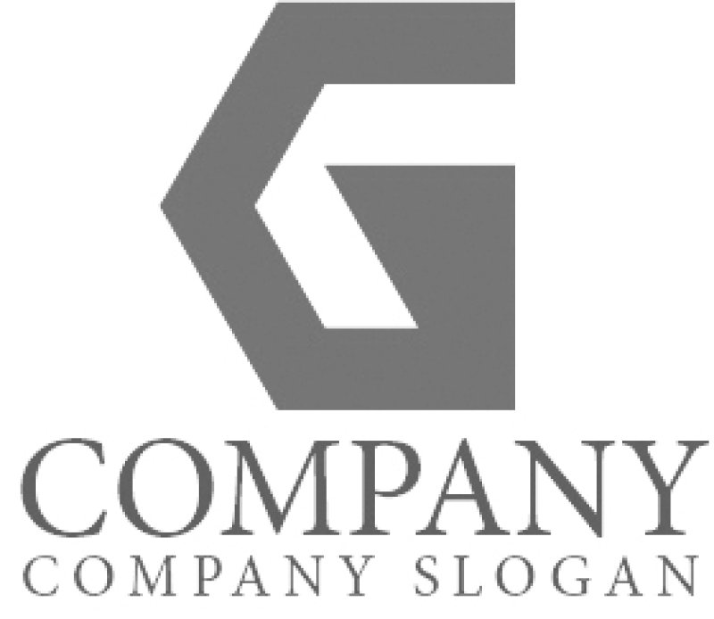 画像6: G・シンプル・アルファベット・ロゴ・マークデザイン5662 (6)