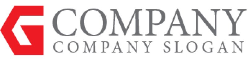 画像7: G・シンプル・アルファベット・ロゴ・マークデザイン5662 (7)