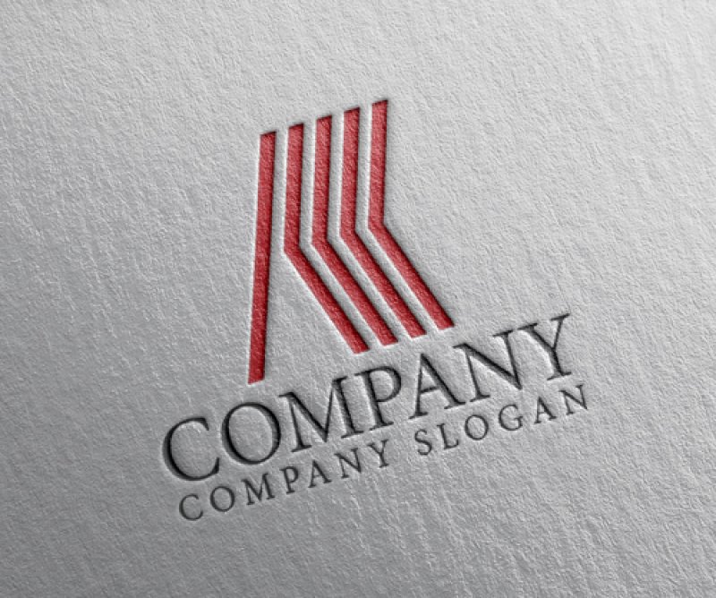 画像2: K・斜線・上昇・アルファベット・ロゴ・マークデザイン5666 (2)