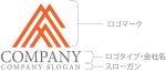 画像10: M・山・上昇・アルファベット・ロゴ・マークデザイン5668 (10)