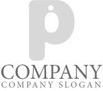 画像6: P・人・アルファベット・会社ロゴ・マークデザイン5669 (6)